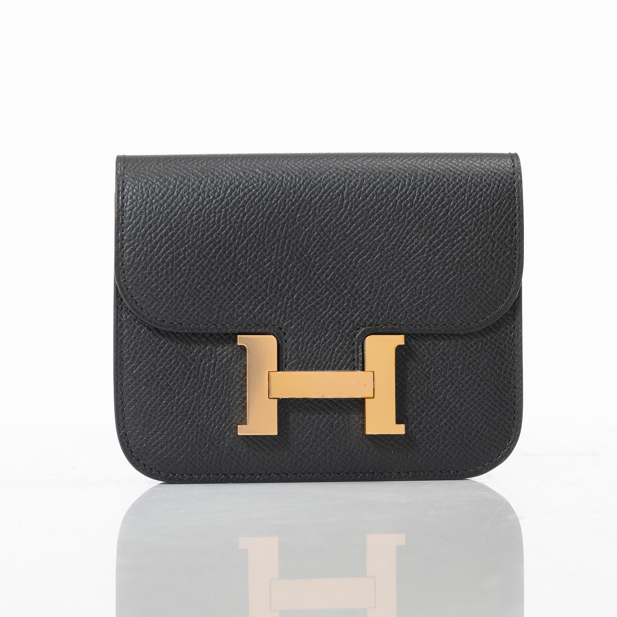 Hermès, wallet, "Constance Slim Wallet".