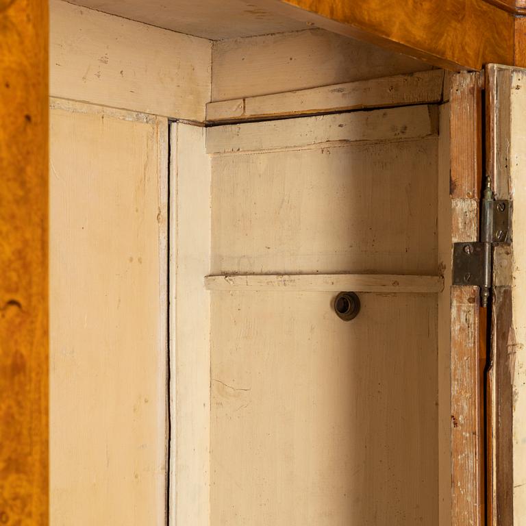 A late 18th century cupboard, probably German.