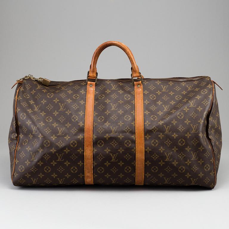 LOUIS VUITTON, weekendbag, 'Monogram Keepall 60'.