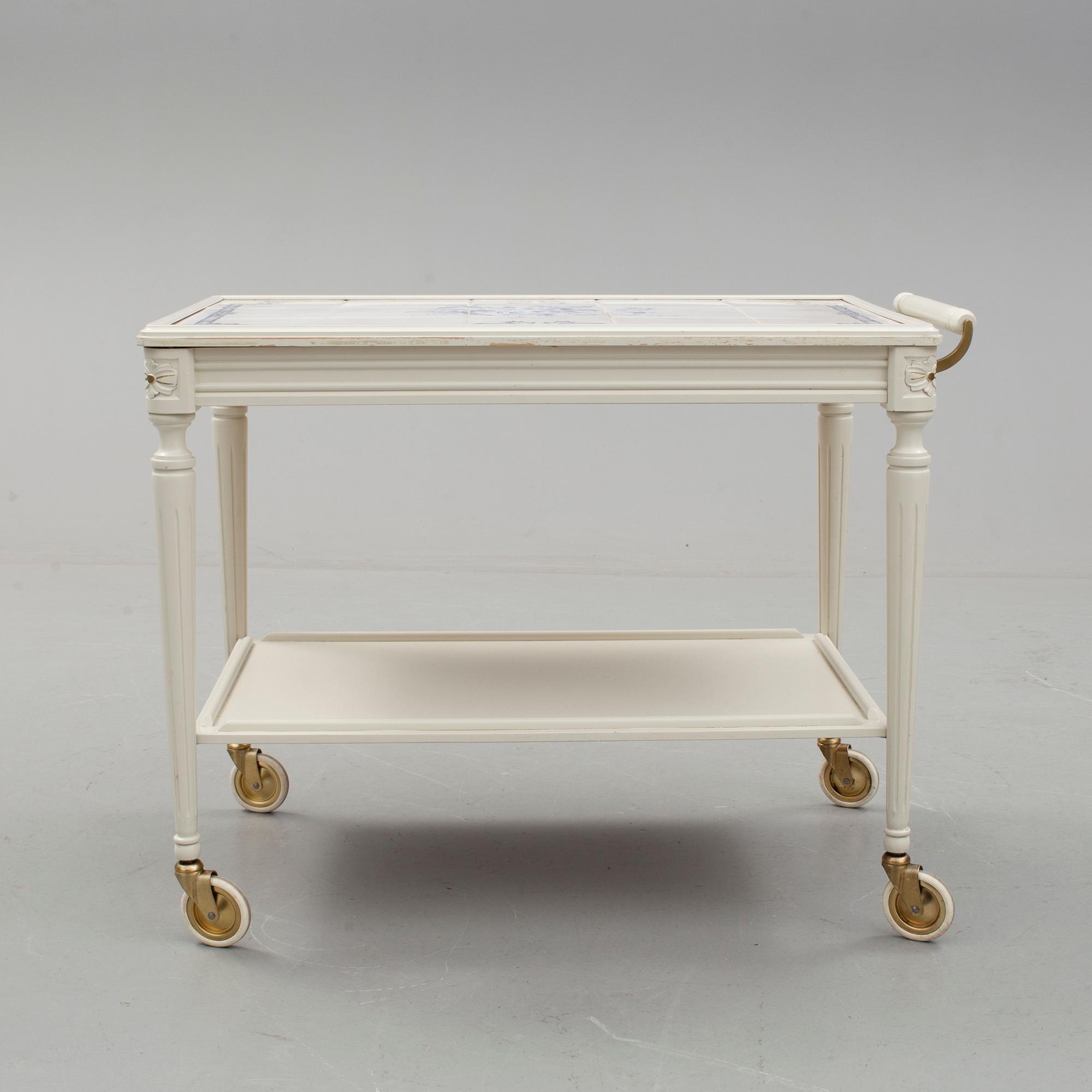 SERVERINGSVAGN, gustaviansk stil, 1900-talets andra hälft.