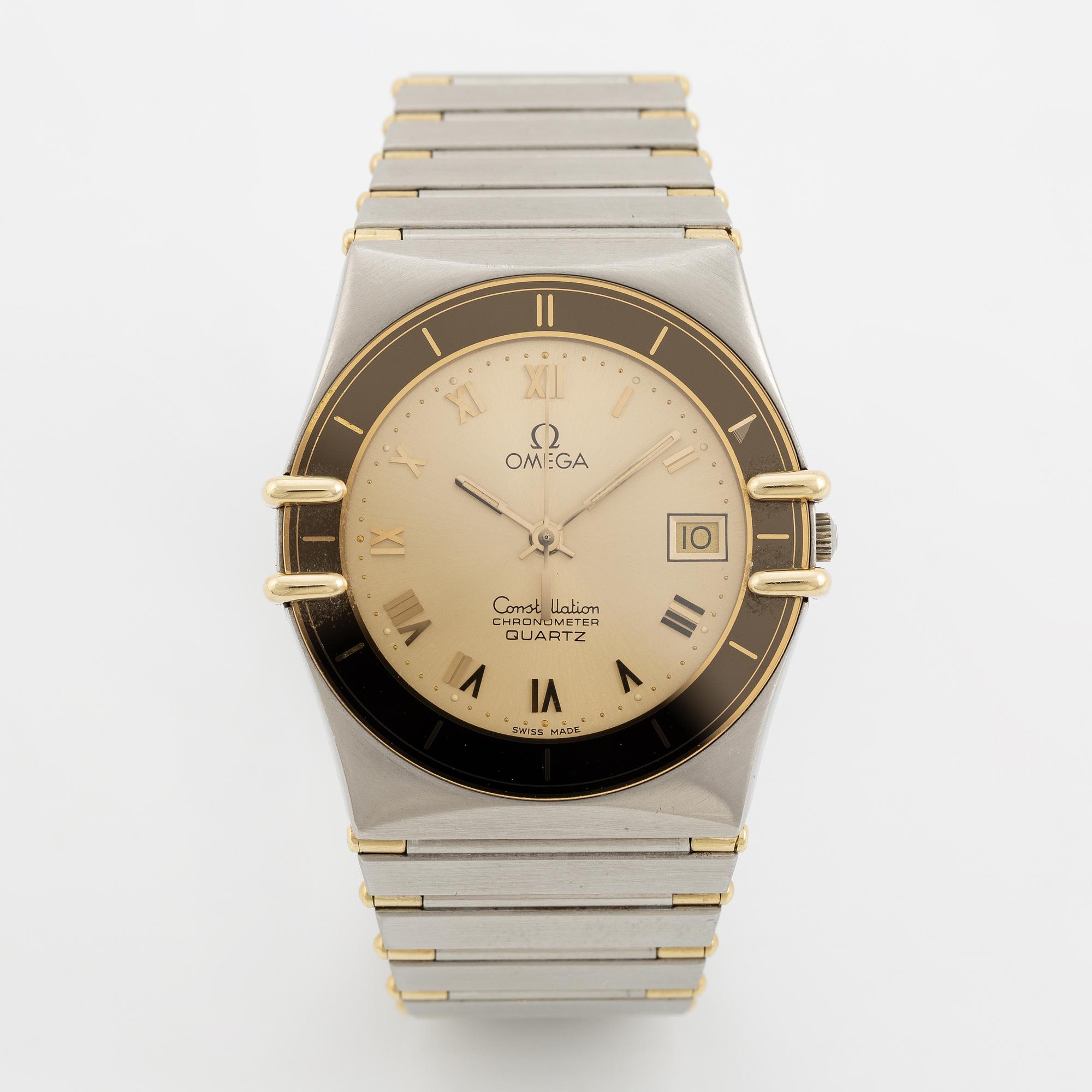 Omega, Constellation, Chronometer, "Manhattan", wristwatch, 32,5 mm.