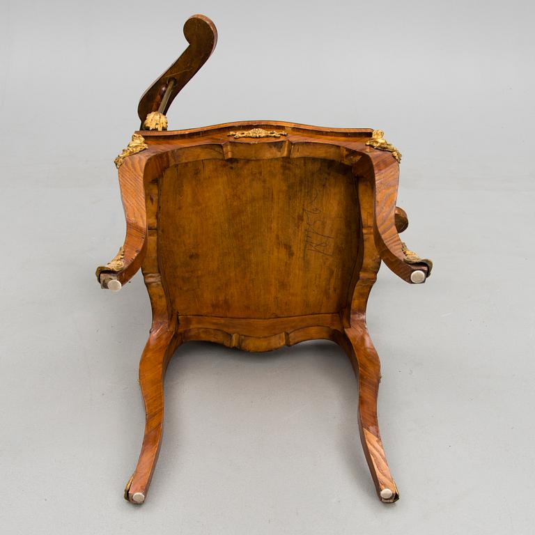 SKRIVBORDSSTOL, 1800-talets senare hälft.