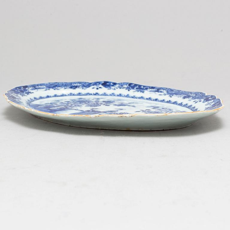 SERVERINGSFAT, kompaniporslin. Qingdynastin, Qianlong (1736-95).