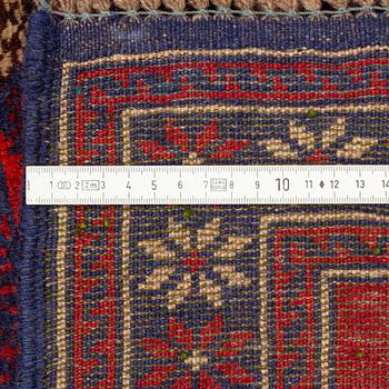 A carpet, circa 133 x 93 cm.