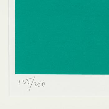 Franco Costa, silkscreen in colours, signed 135/250.