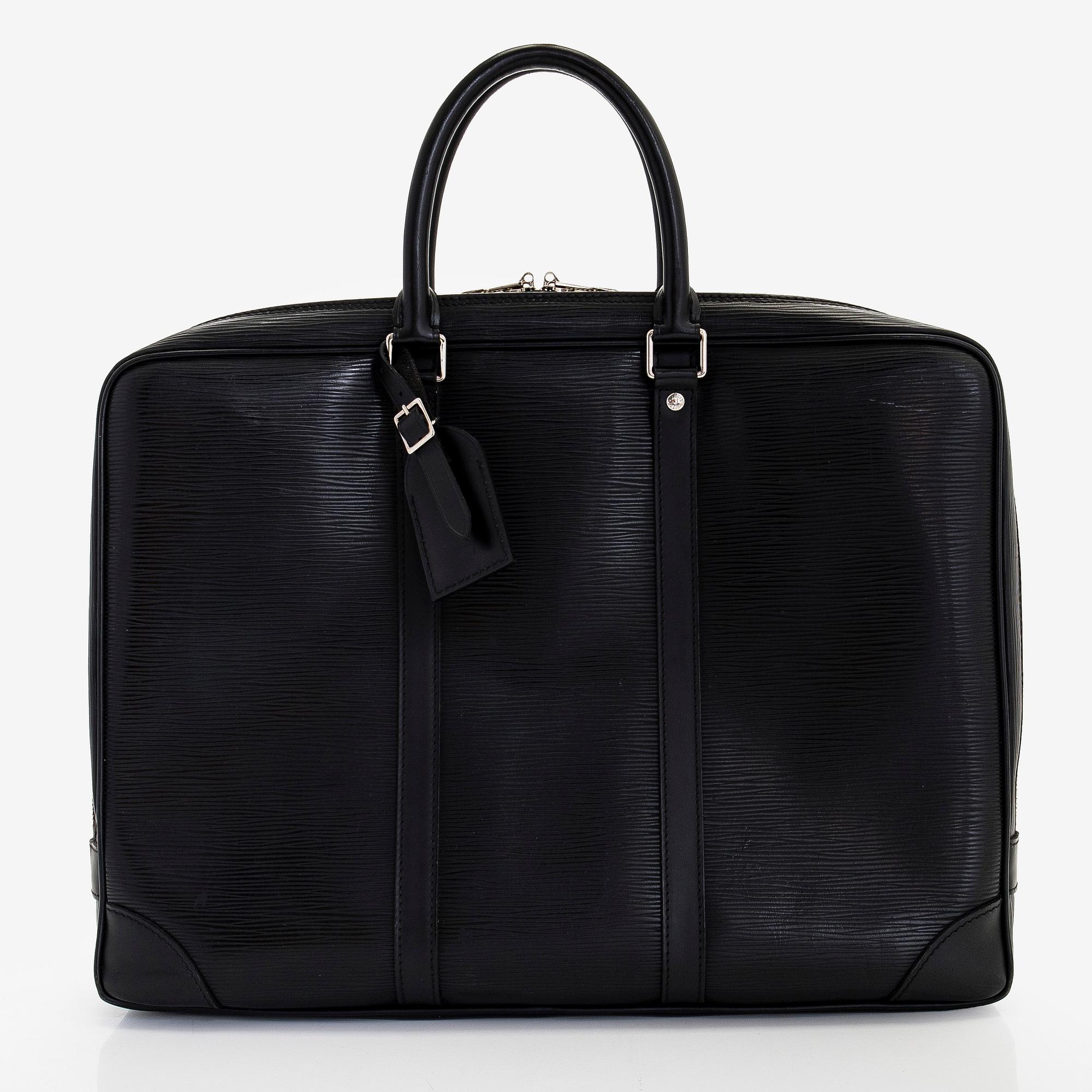 Louis Vuitton, portfölj/väska, "Epi Porte Documents Voyage".