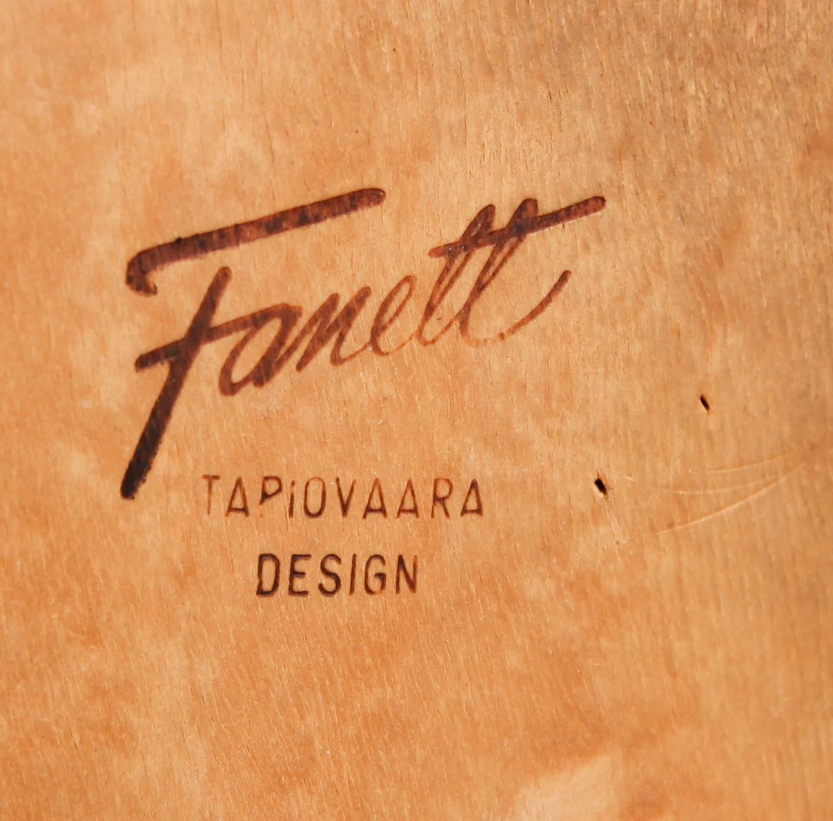 STOLAR, 1 par, "Fanett", Tapiovaara, Edsbyverken.