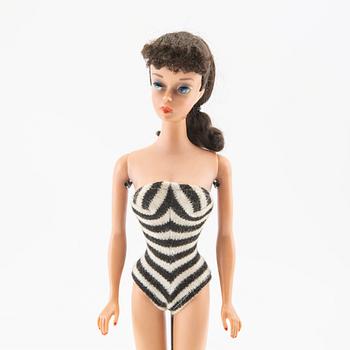 Barbie doll, vinatge "No. 4 Ponytail", Mattel 1960.