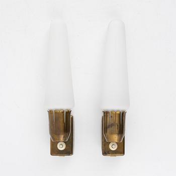 Harald Notini, a pair of wall lamps model "8541", Arvid Böhlmarks Lampfabrik 1950s.