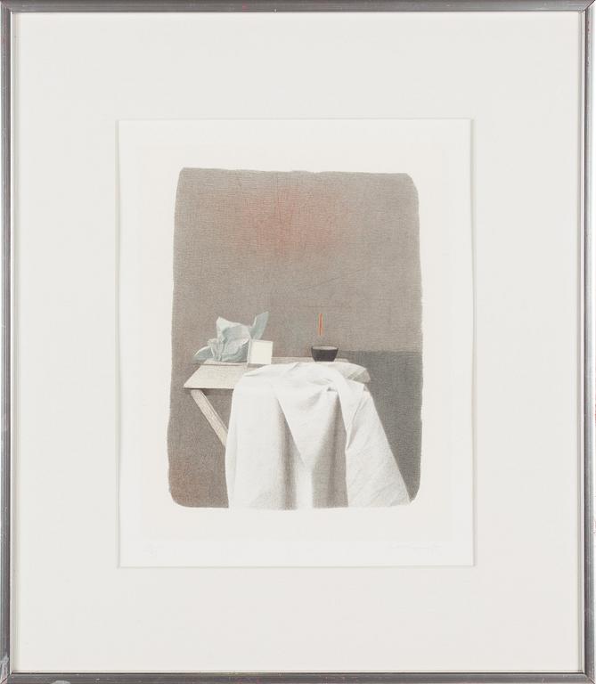 Gianfranco Ferroni, lithograph, signed and dated -85, numbered 11/99.