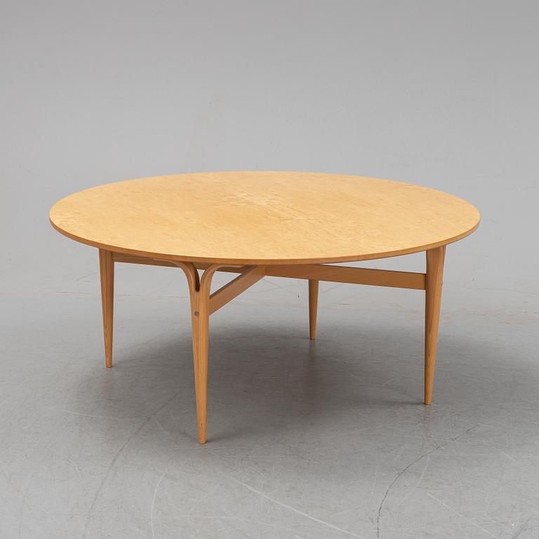 Bruno Mathsson, a birch coffee table, Bruno Mathsson International, 2018.