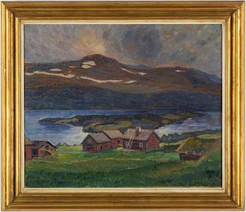 KARL ÖRBO, oil on canvas, signed and dated -16.