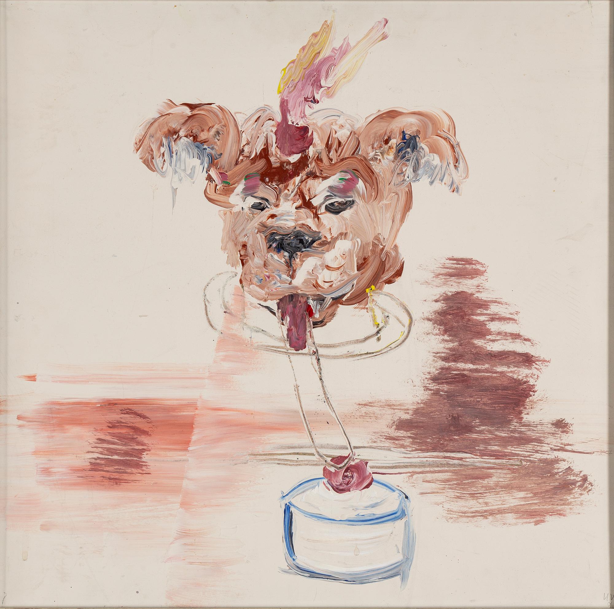 KARIN WIKSTRÖM, olja på pannå, signerad och daterad 95.