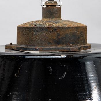 PAAVO TYNELL, Two 1930's '2521-53' industrial light for Taito Finland.