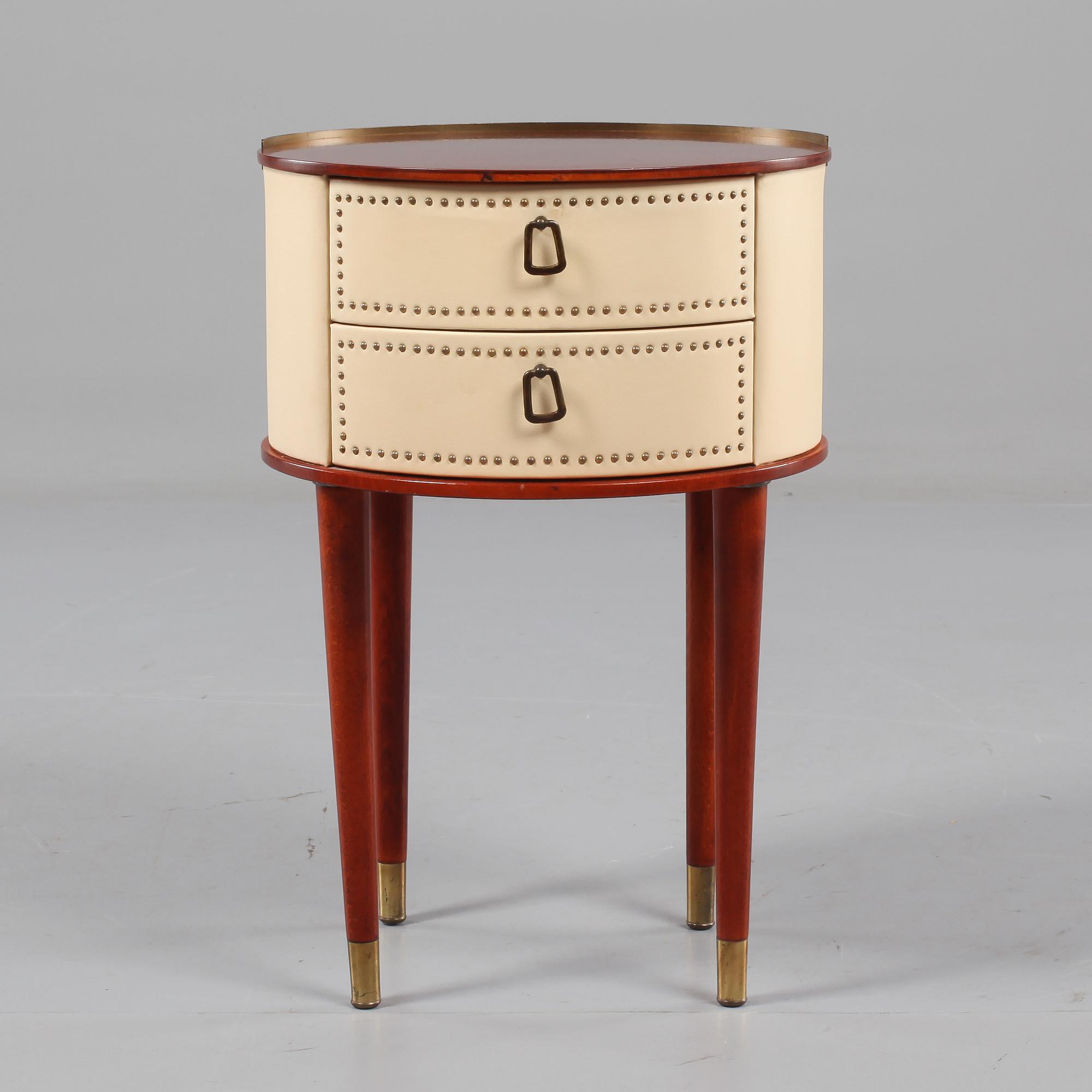 NATTYGSBORD, Halvdan Pettersson, Möbelfabrik, Tibro, 1950-tal.