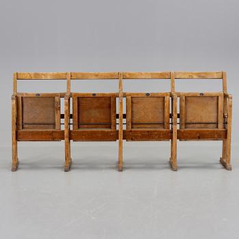 TEATERBÄNK, omkring 1900-talets mitt.