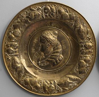 DEKORSKÖLDAR, ett par. Barockstil. 1800/1900-tal.