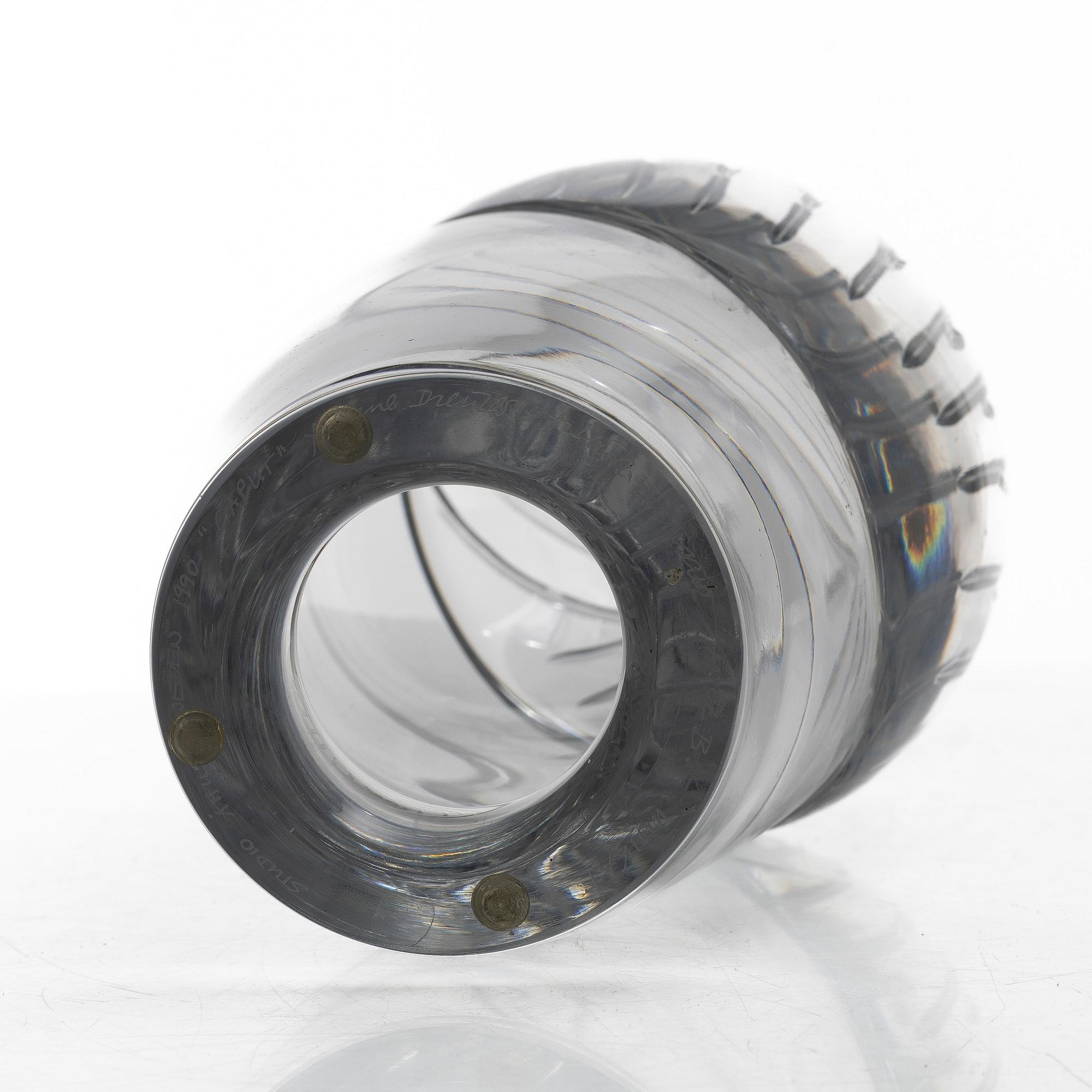 Hanne Dreutler, & Arthur Zirnsack, skulptur, "Caput", Studio Åhus, 1990.