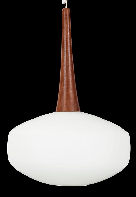 TAKLAMPA, möjl Luxus, 1950/1960-tal. H 45, diam 30.