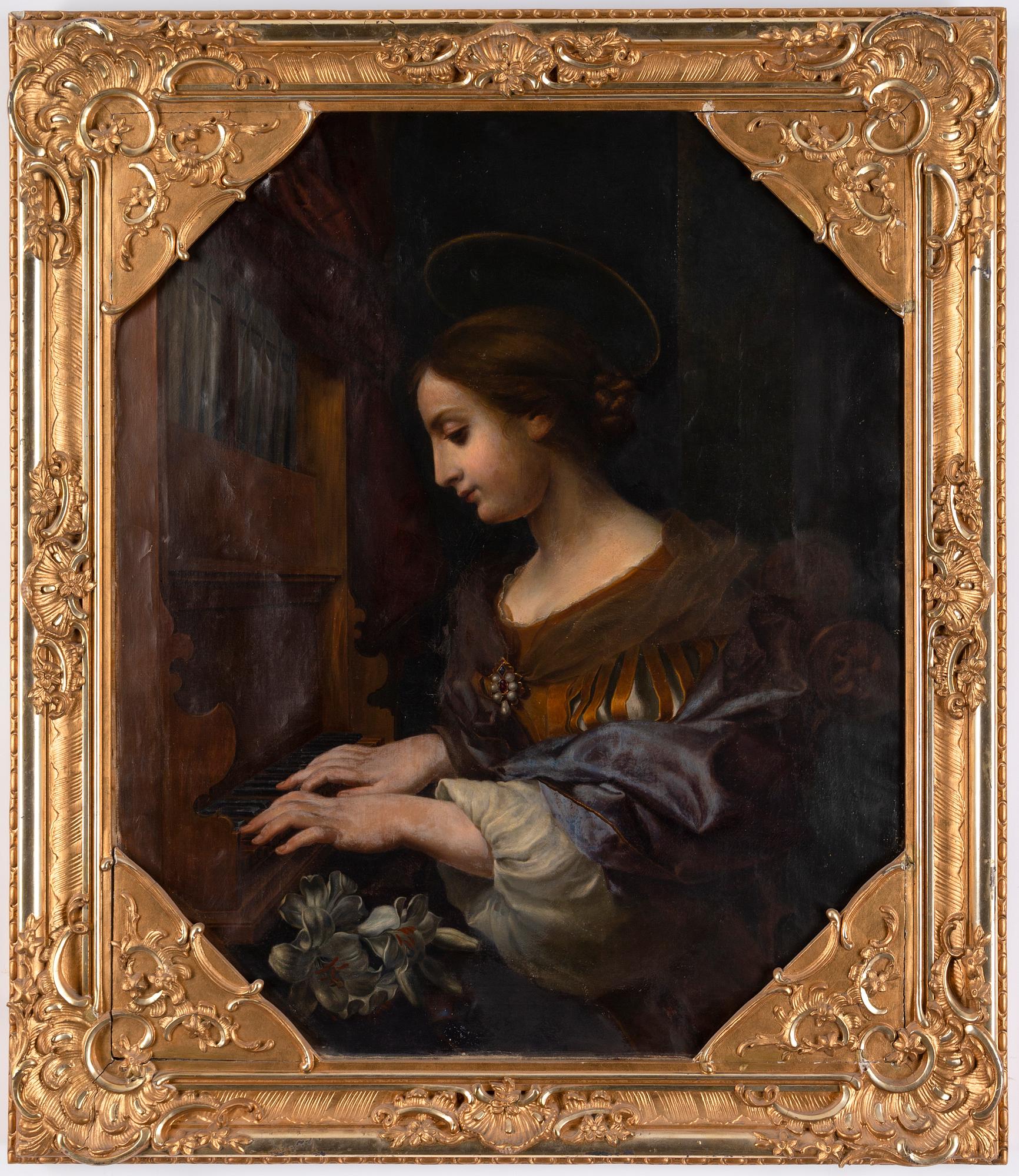 Carlo Dolci, copy after, oil on canvas, Executed 1923.