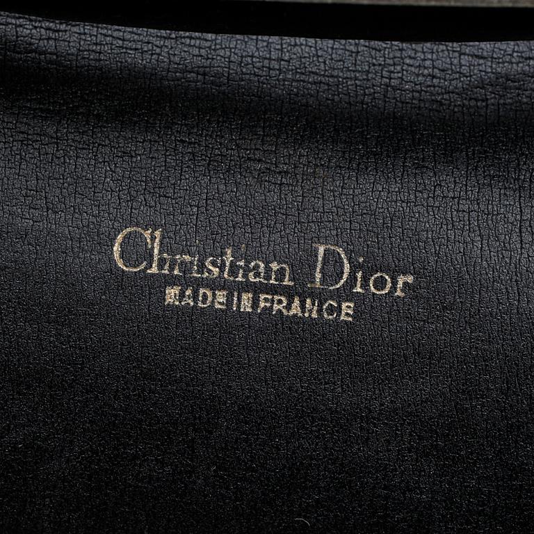 CHRISTIAN DIOR, a monogram canvas bag and an evening bag.