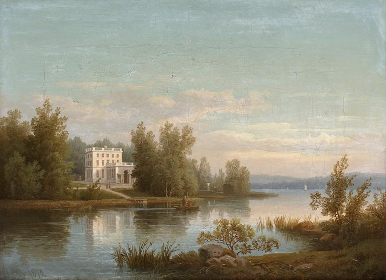 Carl Abraham Rothstén, Haga slott.