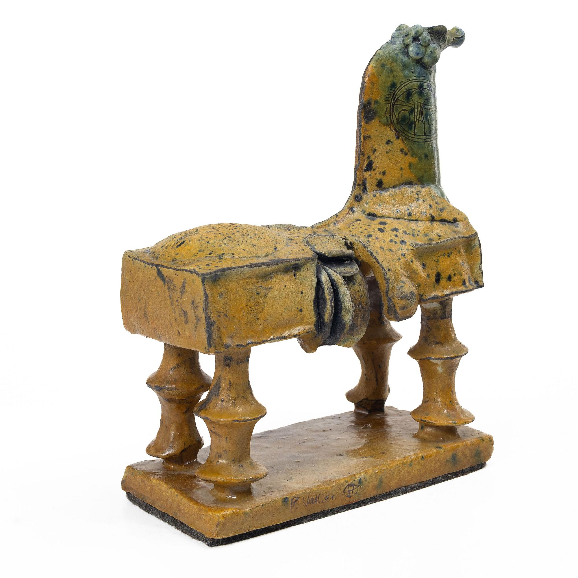 Bertil Vallien, A stoneware sculpture.