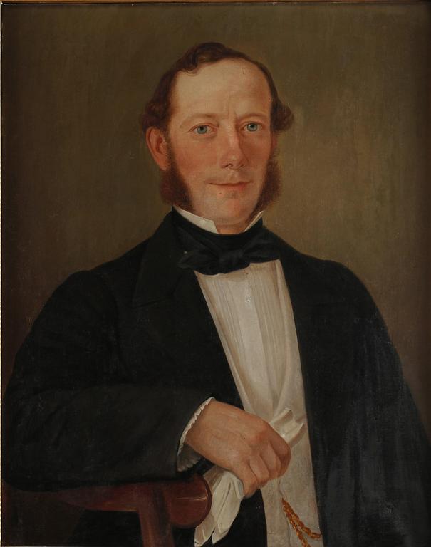 OKÄND KONSTNÄR, olja på duk, 1800-talets andra hälft.