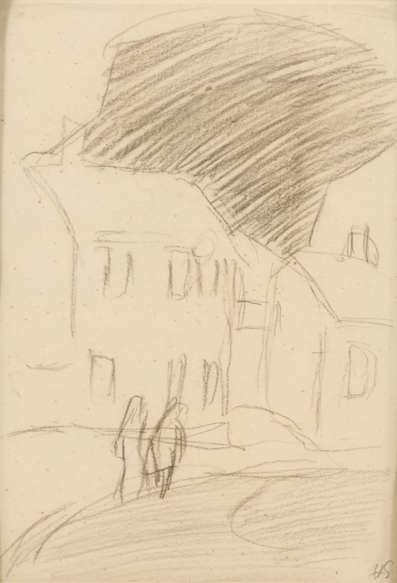 Helene Schjerfbeck, Kaupunkikuja.