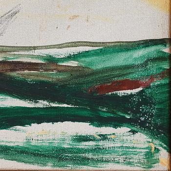 RUNE JANSSON, oil on canvas, signed and dated -71.