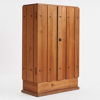 Axel Einar Hjorth, a stained pine "Lovö" cabinet, Nordiska Kompaniet, Sweden, 1930s.