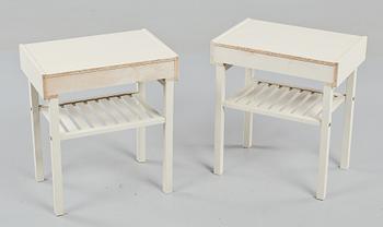 SÄNGBORD, ett par, Sverige, 1950-tal.