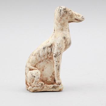 FIGUR, lergods, Kina, Sex Dynastier/Tang-stil.