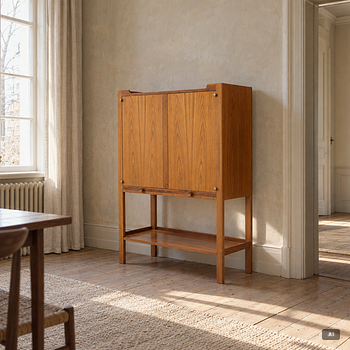 Josef Frank, Cabinet, model B 2135, Firma Svenskt Tenn, post 1985.