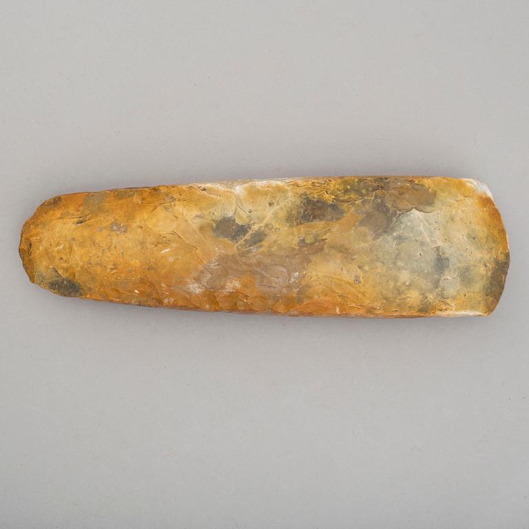 A mid neolitic stone axe.