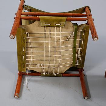 KARMSTOLAR, ett par, "Sirocco", Arne Norell, Norell Möbel AB, 1960/1970-tal.