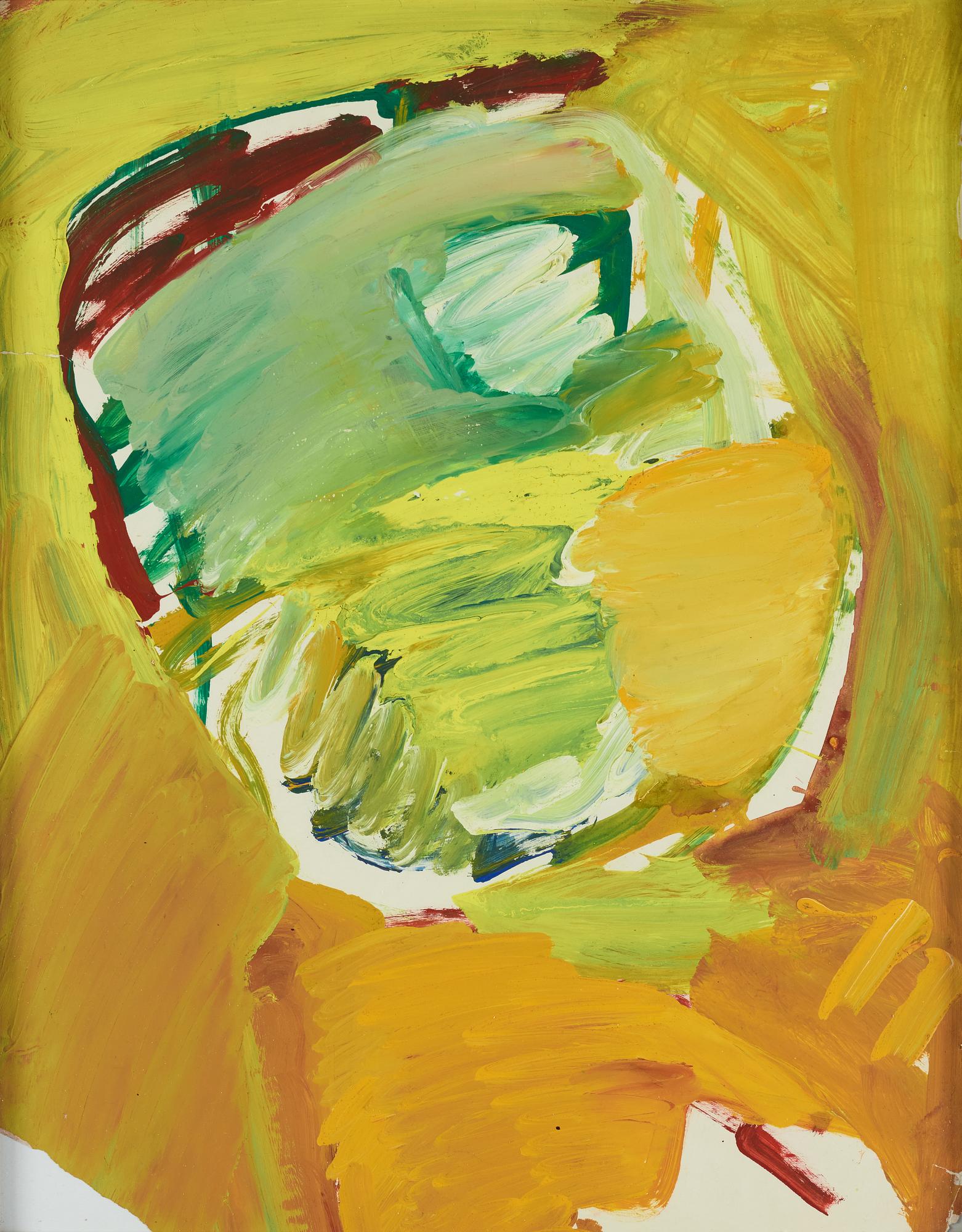 Bengt Lindström, acrylic on paper, 1960s, certified by Curt Aspelin verso.