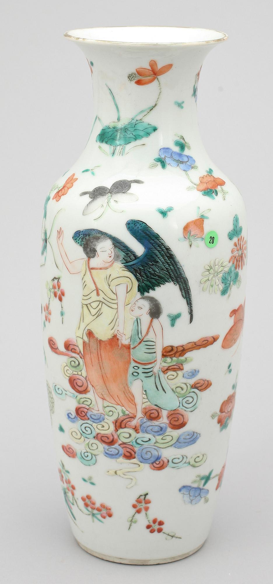 VAS, porslin, Kina, 1800-tal.