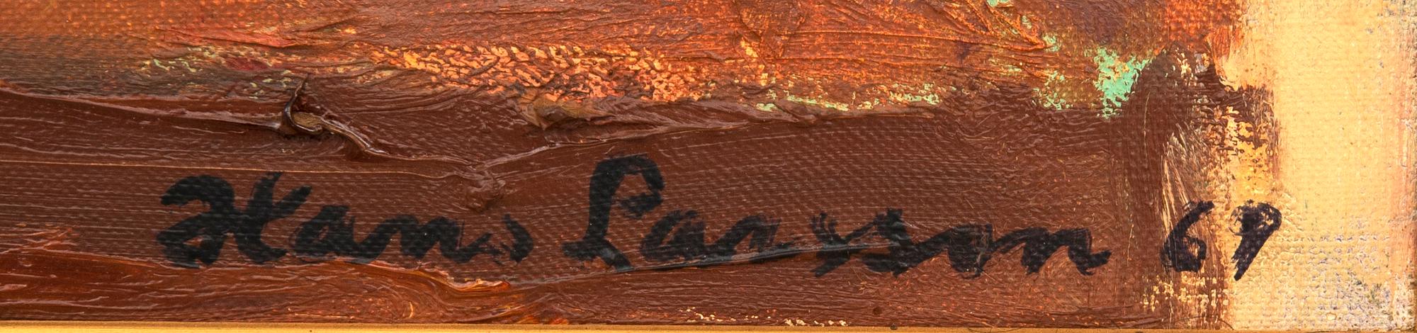 Hans Larsson, Stilleben.