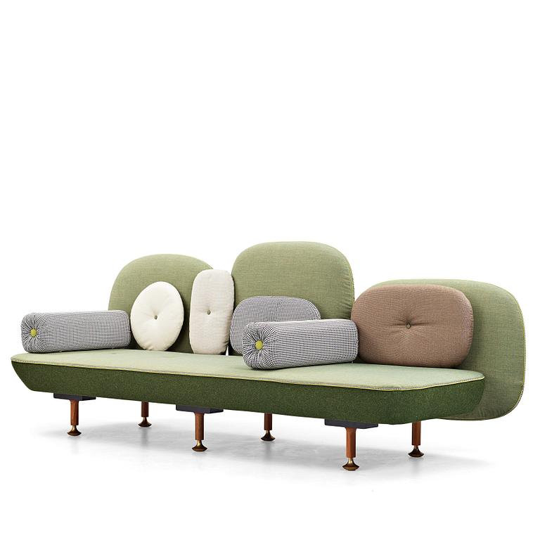 NIPA DOSHI & JONATHAN LEVIEN, a "My Beautiful Backside" sofa for Moroso, 2008.
