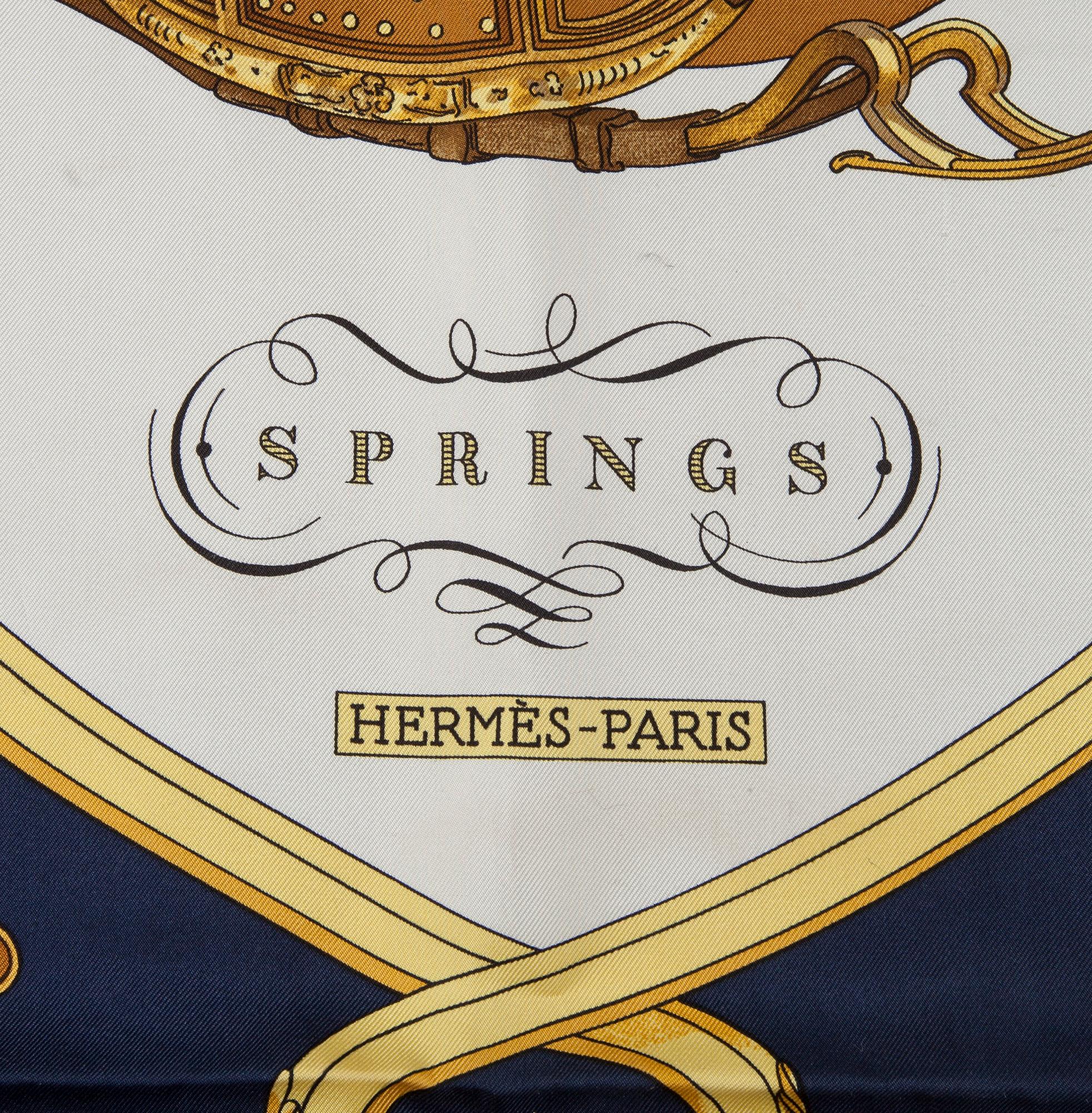 SCARF, "Springs", Hermès.