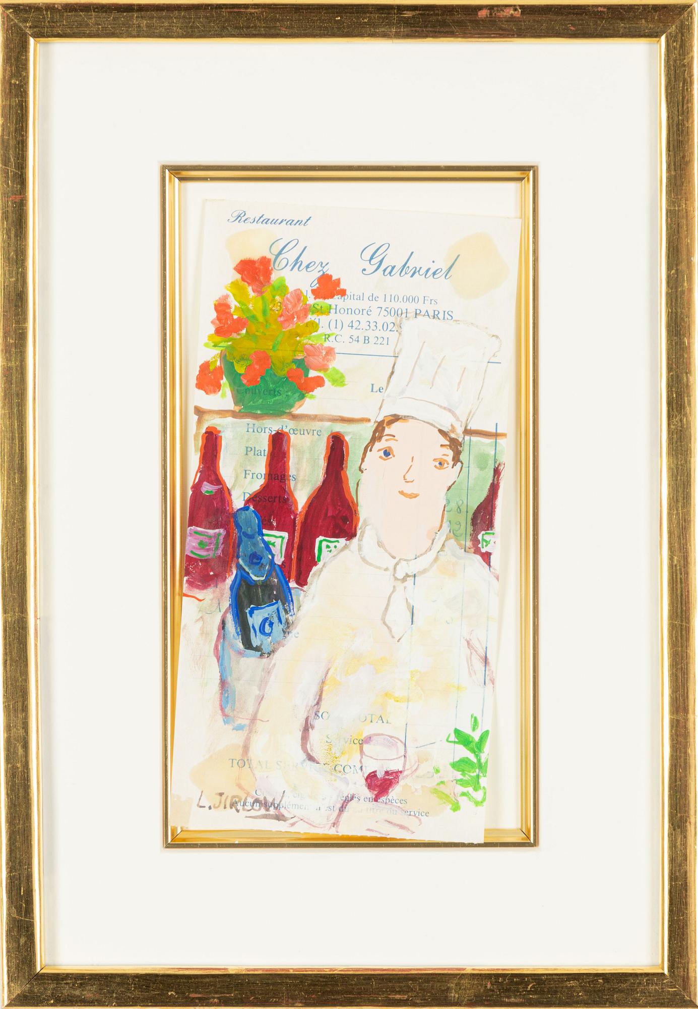 Lennart Jirlow, "Restaurant Chez Gabriel".