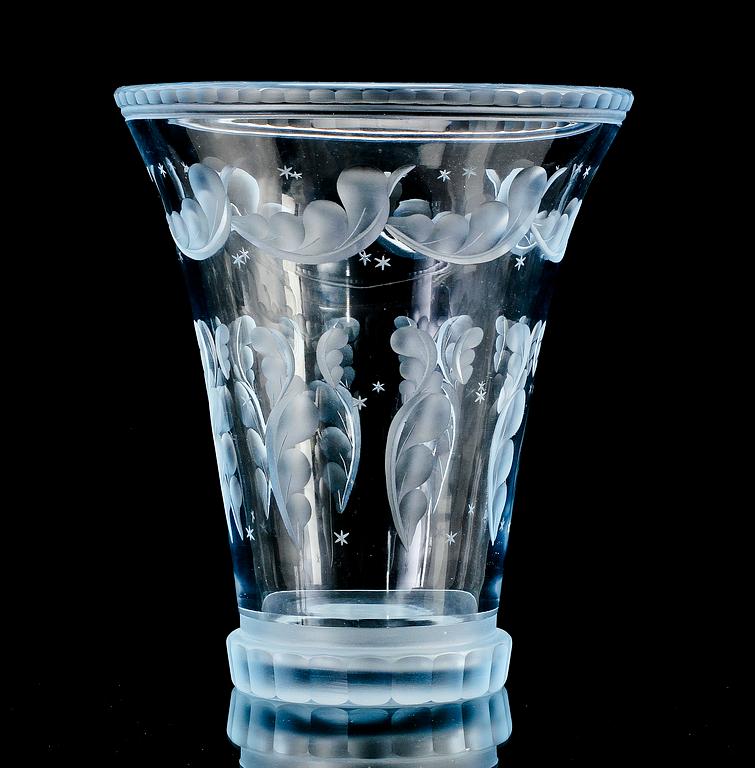 VAS, glas, Simon Gate, Orrefors.