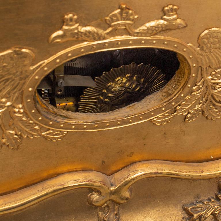 A mid 19th century wall clock.