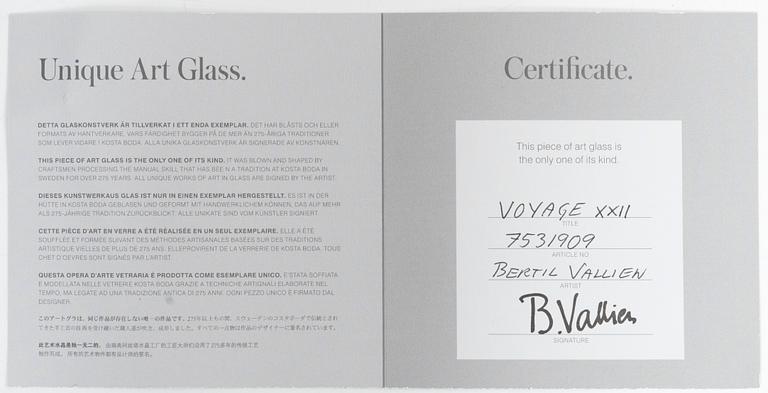 Bertil Vallien, "Voyage XXII".