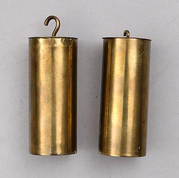 VÄGGPENDYL, sent 1800-tal.
