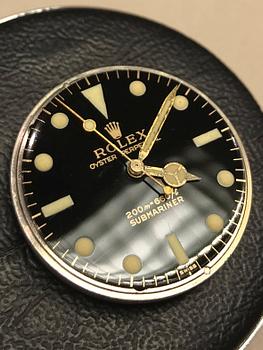 ROLEX, Submariner, "Underline, Gilt, meters first".