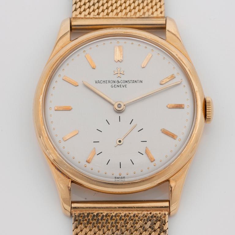 HERRUR, Vacheron Constantin, manuell, sekundvisare, plexiglas Ca 1950-tal.