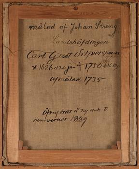 Johan Joachim Streng Attributed to, "Karl Gustaf Silfversparre" (1686-1750) and his wife "Hedvig Ulrika Liljencrantz" (1701-1788).