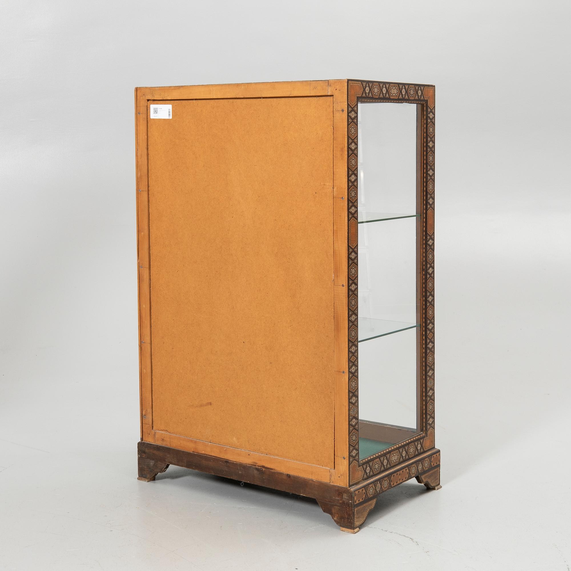 Display cabinet, probably Syria, 20th century.